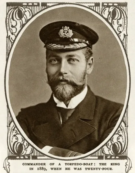 Framed Print : Prince George in Royal Navy uniform Framed Print : Prince George in Royal Navy uniform