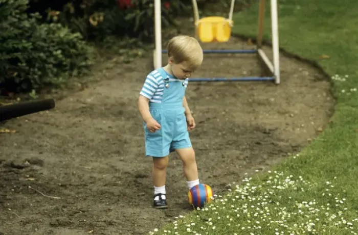 Framed Print : Prince William as a young child Framed Print : Prince William as a young child
