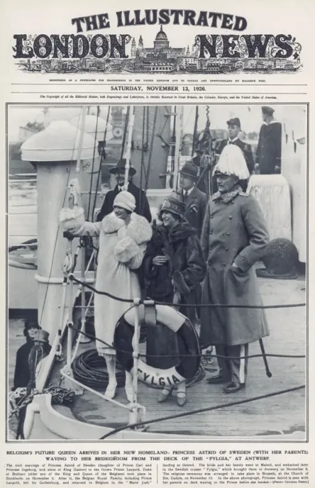 Framed Print : Princess Astrid of Sweden arrives in Belgium Framed Print : Princess Astrid of Sweden arrives in Belgium