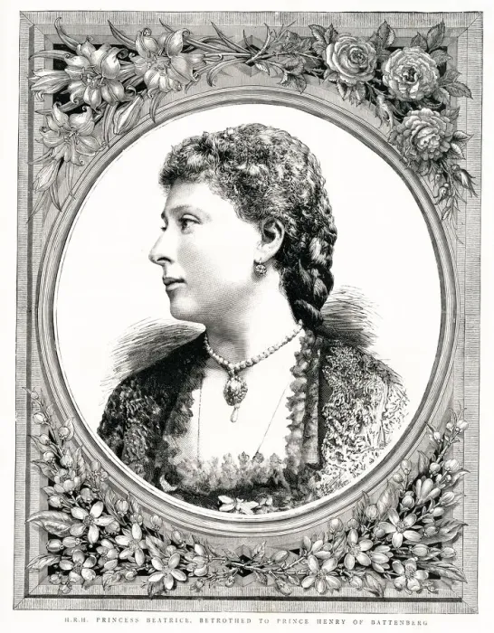 Framed Print : Princess Beatrice Framed Print : Princess Beatrice