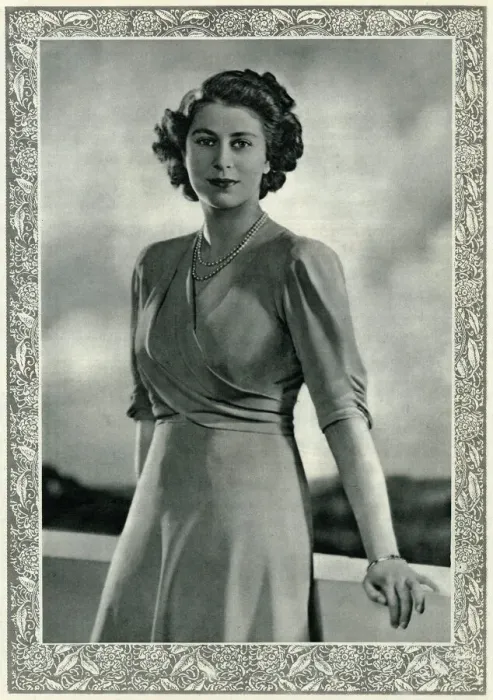 Framed Print : Princess Elizabeth, announcement of her engagement Framed Print : Princess Elizabeth, announcement of her engagement
