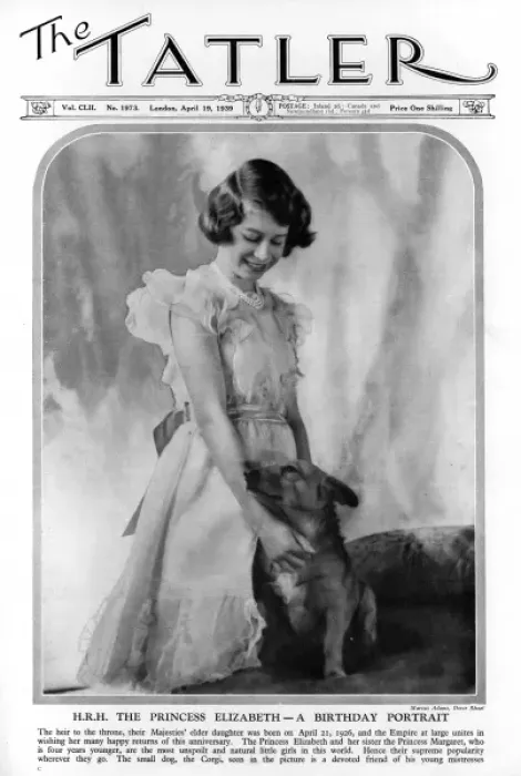 Framed Print : Princess Elizabeth on her birthday, 1939 Framed Print : Princess Elizabeth on her birthday, 1939