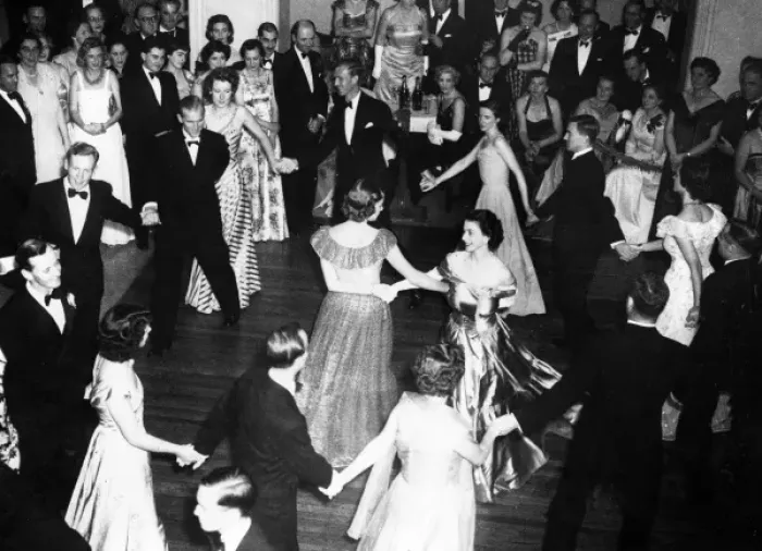 Framed Print : Princess Elizabeth and Duke of Edinburgh at a dance in Malta Framed Print : Princess Elizabeth and Duke of Edinburgh at a dance in Malta