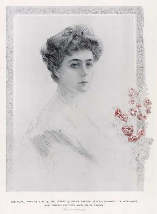 Framed Print : Princess Margaret of Connaught