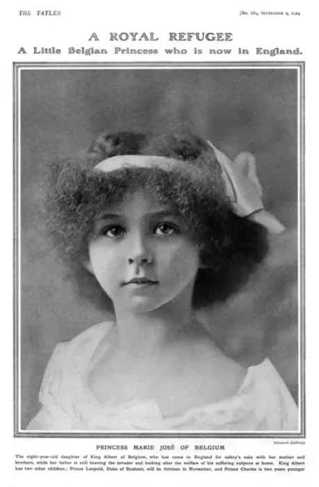 Framed Print : Princess Marie Jose of Belgium Framed Print : Princess Marie Jose of Belgium