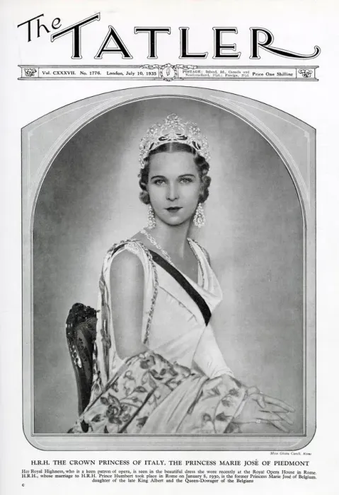 Framed Print : Princess Marie Jose of Piedmont Framed Print : Princess Marie Jose of Piedmont