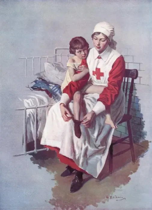 Framed Print : Princess Mary as a nurse Framed Print : Princess Mary as a nurse