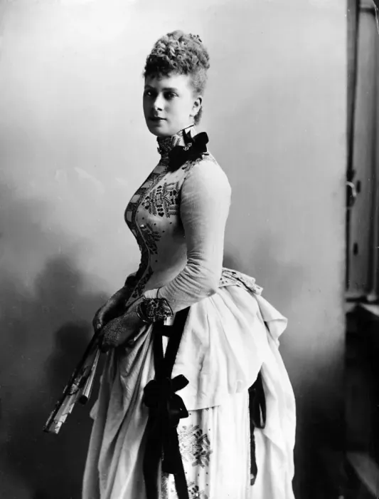 Framed Print : Princess May of Teck, c. 1885 Framed Print : Princess May of Teck, c. 1885
