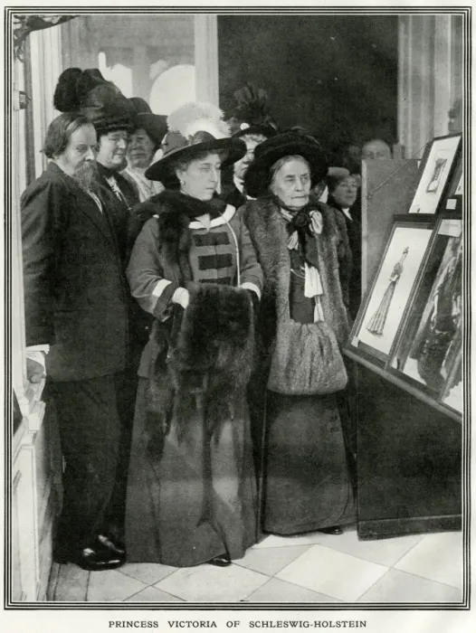 Framed Print : Princess Victoria of Schleswig-Holstein, art exhibition Framed Print : Princess Victoria of Schleswig-Holstein, art exhibition