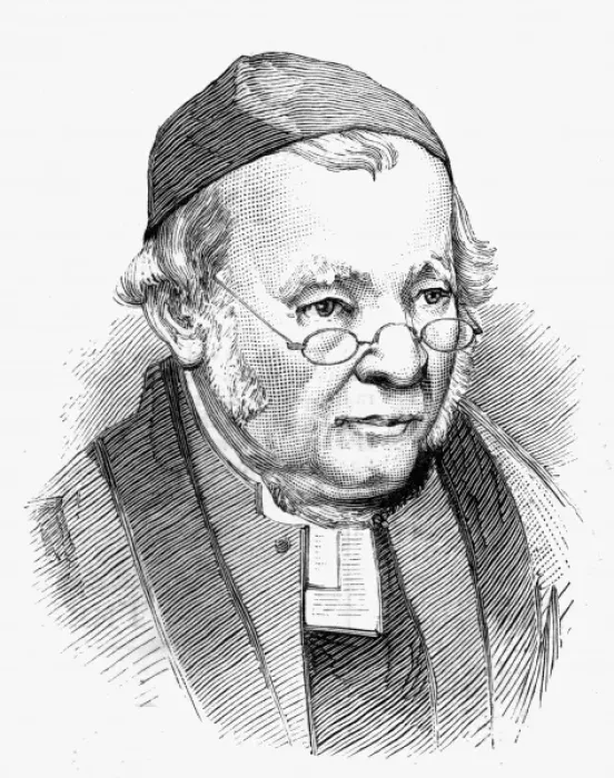 Framed Print : PUSEY (1882)