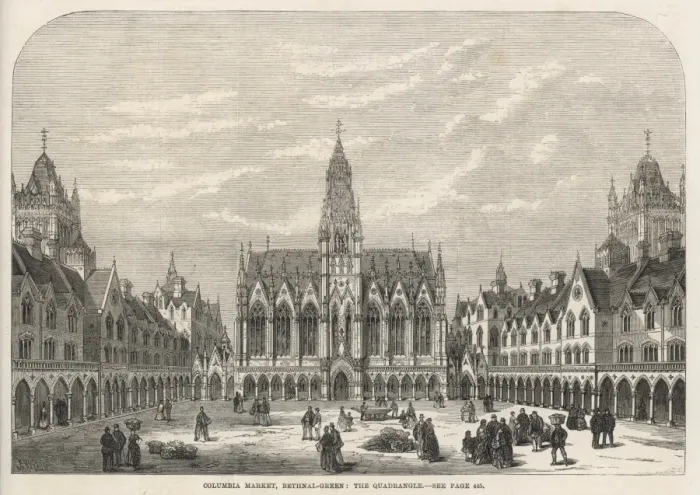 Framed Print : The Quadrangle of Columbia Market, London Framed Print : The Quadrangle of Columbia Market, London