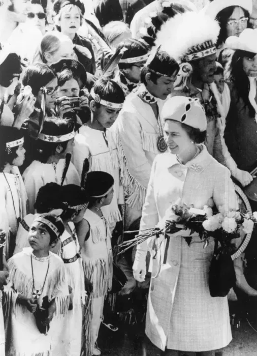 Framed Print : Queen Elizabeth II - British Columbia, 1971 Framed Print : Queen Elizabeth II - British Columbia, 1971