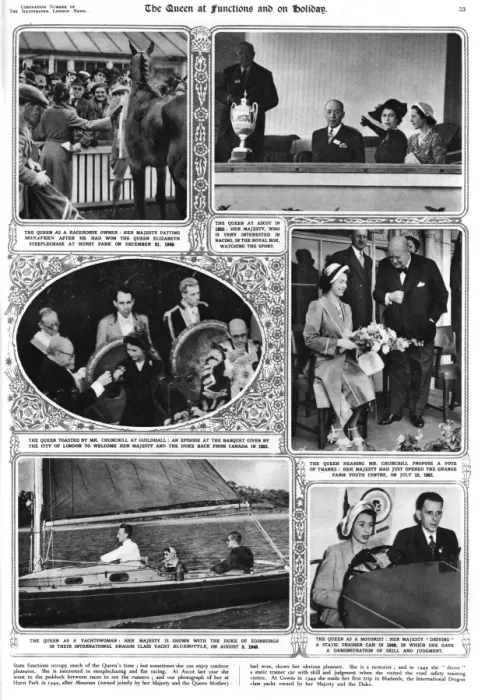 Framed Print : Queen Elizabeth II at functions and on holiday Framed Print : Queen Elizabeth II at functions and on holiday
