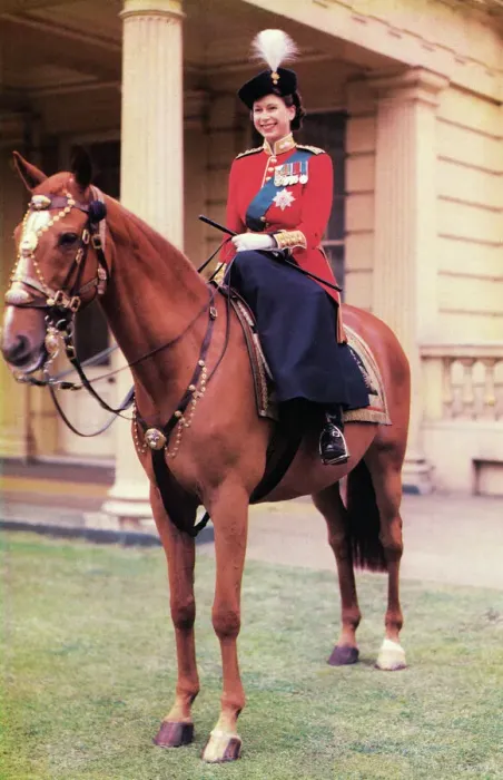Framed Print : Queen Elizabeth II in uniform of Grenadier Guards Framed Print : Queen Elizabeth II in uniform of Grenadier Guards