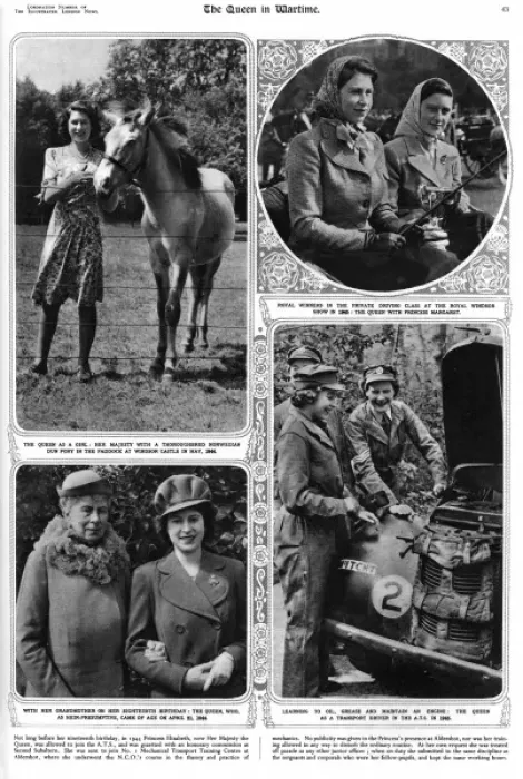 Framed Print : Queen Elizabeth II in wartime Framed Print : Queen Elizabeth II in wartime