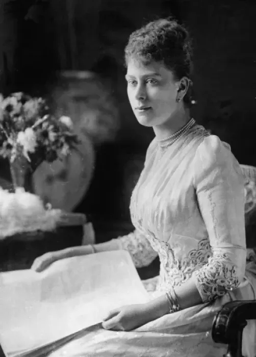 Framed Print : Queen Mary when Princess May of Teck Framed Print : Queen Mary when Princess May of Teck