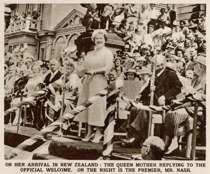 Framed Print : Queen Mother / New Zealand Framed Print : Queen Mother / New Zealand