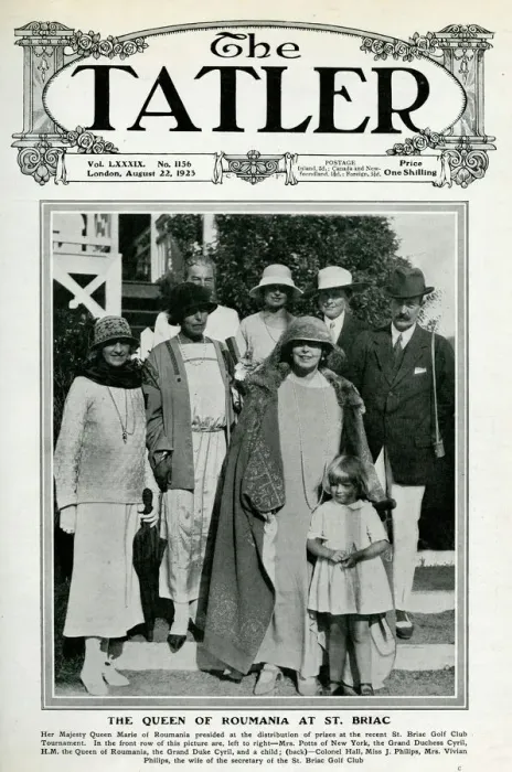 Framed Print : The Queen of Romania at St Briac Framed Print : The Queen of Romania at St Briac