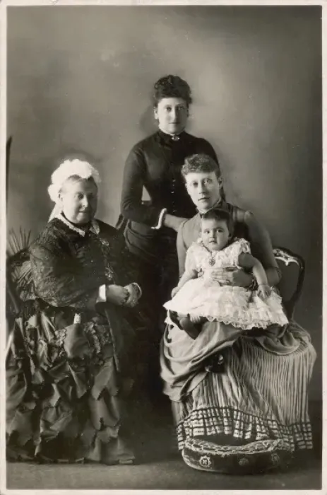 Framed Print : Queen Victoria - four generations Framed Print : Queen Victoria - four generations