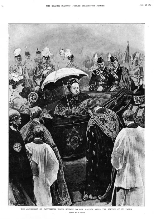Framed Print : Queen Victoria, Jubilee Celebrations