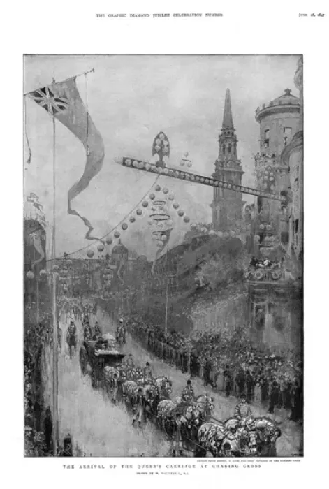 Framed Print : Queen Victoria, Jubilee Celebrations Framed Print : Queen Victoria, Jubilee Celebrations