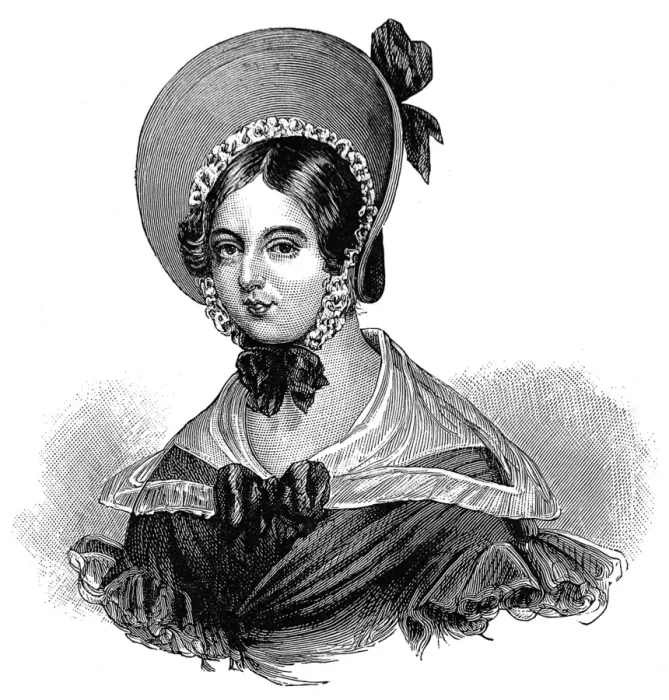 Framed Print : Queen Victoria on the morning of her Accession, 1837
