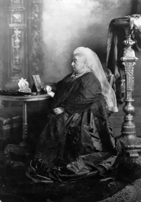 Framed Print : Queen Victoria, Windsor, May 1897