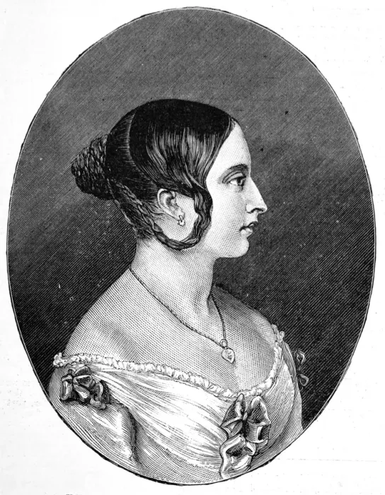 Framed Print : Queen Victoria as a young woman Framed Print : Queen Victoria as a young woman