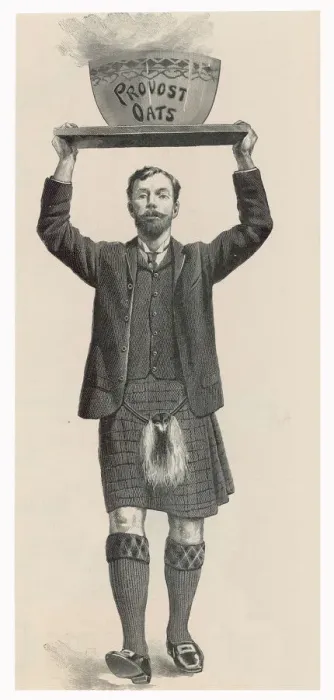 Framed Print : Racial  /  Scotsman  /  Porridge