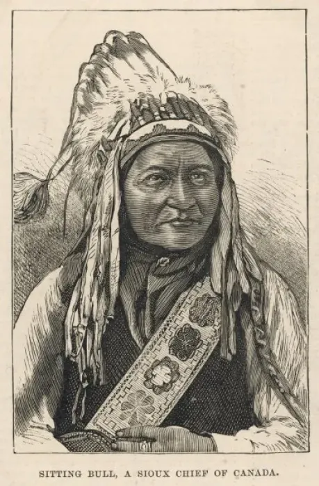 Framed Print : Racial  /  Sitting Bull  /  Iln