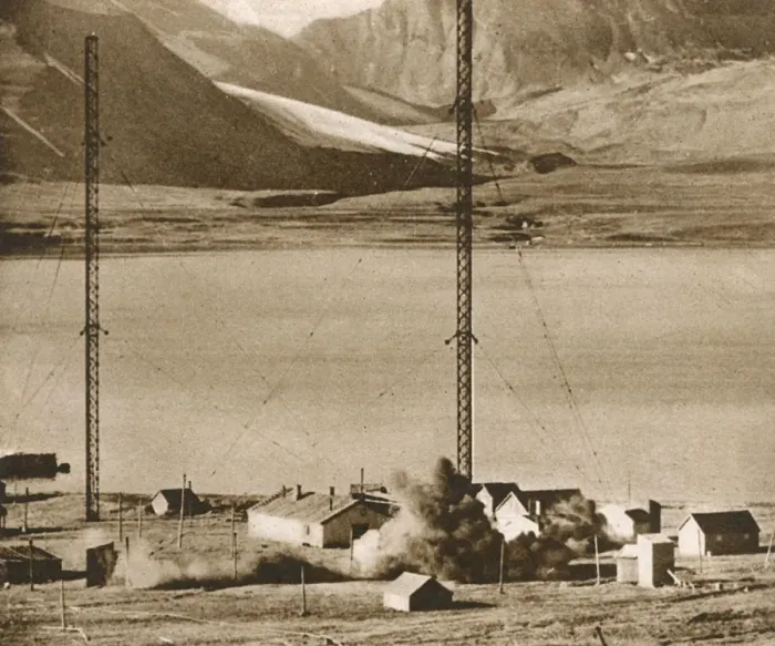 Framed Print : Radio station demolished at Spitzbergen, Norway Framed Print : Radio station demolished at Spitzbergen, Norway
