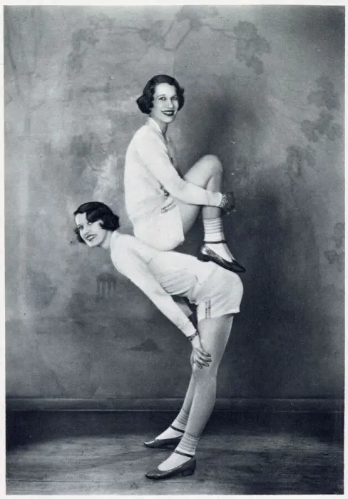 Framed Print : The Ralli Sisters - The Ruthven Twins in Shake Your Feet Framed Print : The Ralli Sisters - The Ruthven Twins in Shake Your Feet