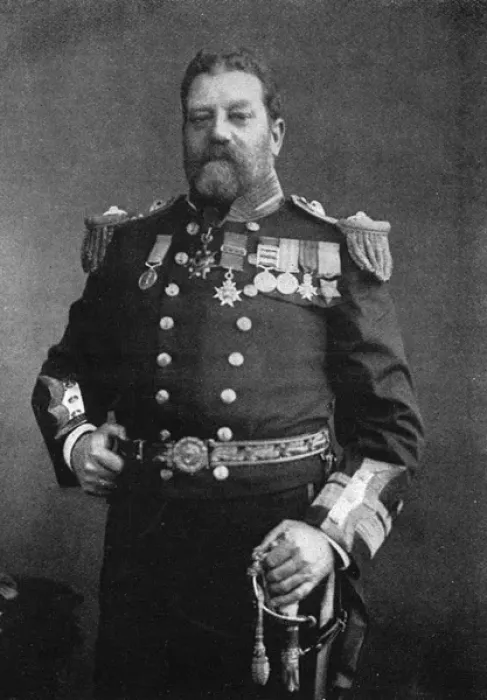 Framed Print : Rear-Admiral H. H. Rawson (1843-1910) Framed Print : Rear-Admiral H. H. Rawson (1843-1910)
