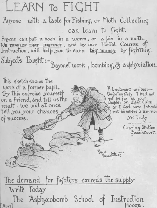 Framed Print : Recruitment poster parody WWI Framed Print : Recruitment poster parody WWI