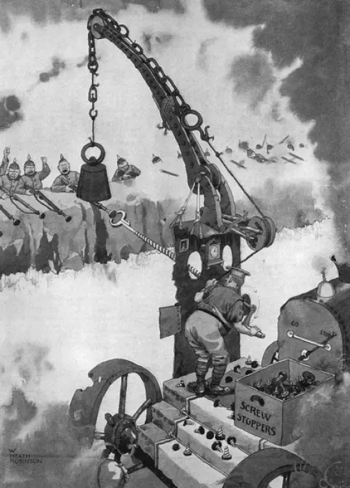 Framed Print : Rejected by the Inventions Board - Heath Robinson WW1 Framed Print : Rejected by the Inventions Board - Heath Robinson WW1