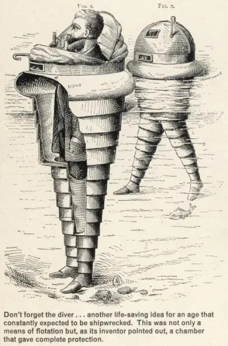 Framed Print : Remarkable Life-saving Body Suit