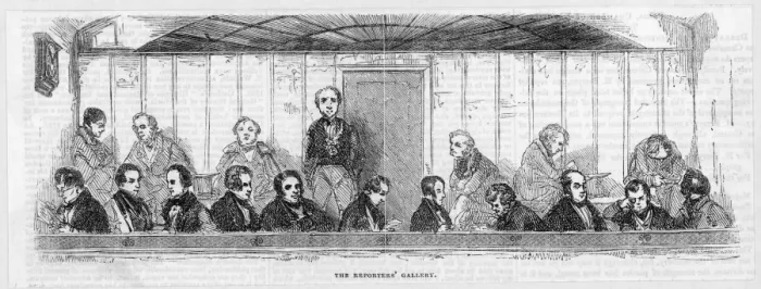 Framed Print : The Reporters Gallery Framed Print : The Reporters Gallery