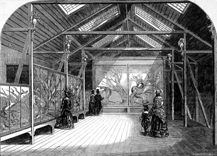 Framed Print : The Reptile House, London Zoo, 1849 Framed Print : The Reptile House, London Zoo, 1849