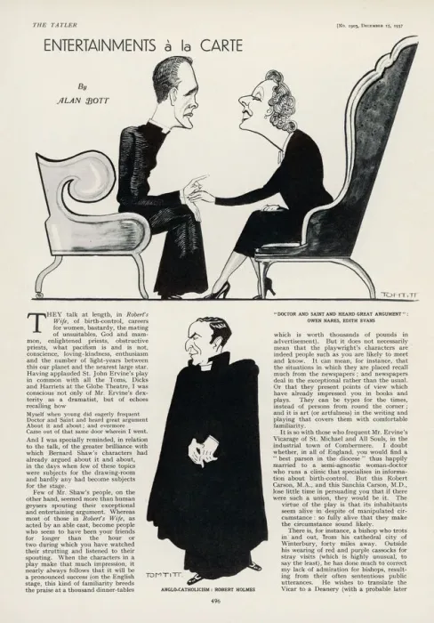 Framed Print : Review in the Tatler Framed Print : Review in the Tatler