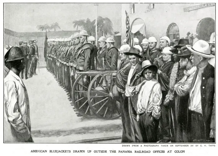 Framed Print : Revolution at Panama