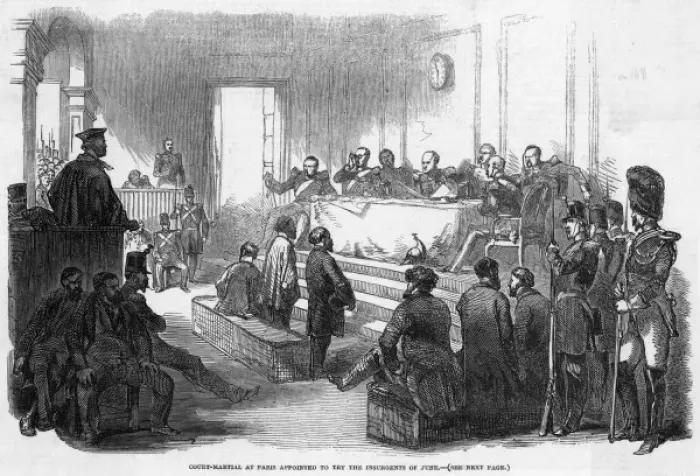 Framed Print : Revolutionaries Trial Framed Print : Revolutionaries Trial