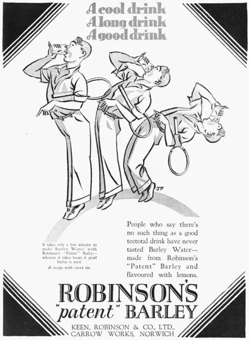 Framed Print : Robinsons Barley Water advertisement, 1927 Framed Print : Robinsons Barley Water advertisement, 1927