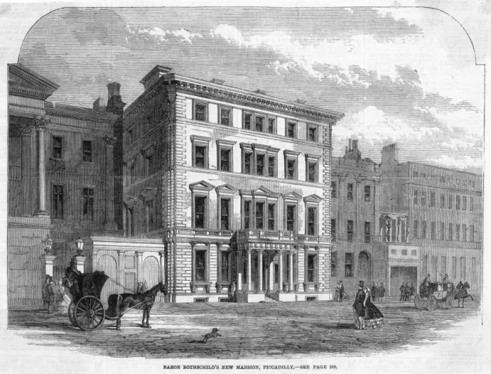 Framed Print : Rothschild House, Piccadilly, London Framed Print : Rothschild House, Piccadilly, London