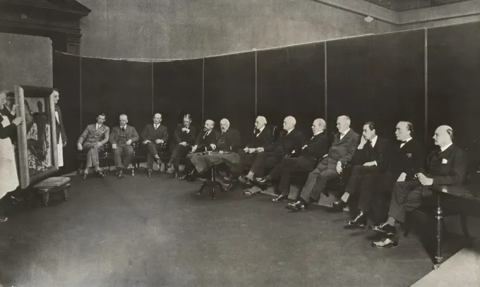 Framed Print : Royal Academy Selection Committee, 1929 Framed Print : Royal Academy Selection Committee, 1929