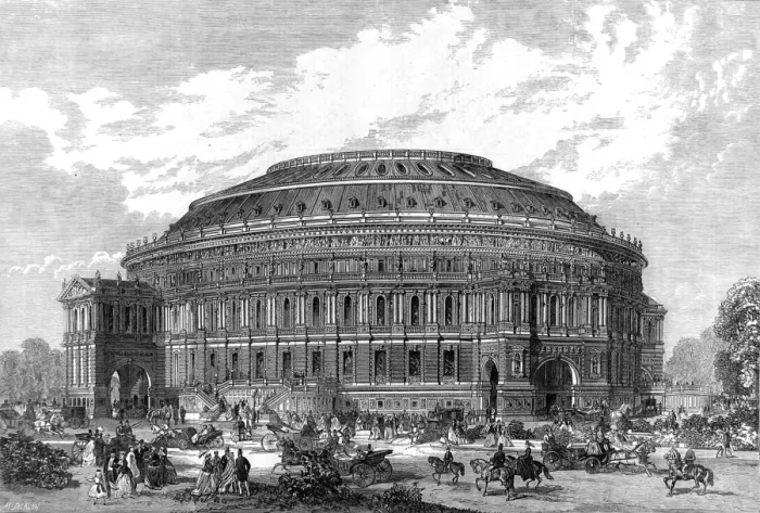 Framed Print : The Royal Albert Hall, London, 1867 Framed Print : The Royal Albert Hall, London, 1867
