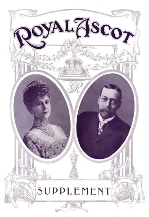 Framed Print : Royal Ascot - King George V and Queen Mary Framed Print : Royal Ascot - King George V and Queen Mary