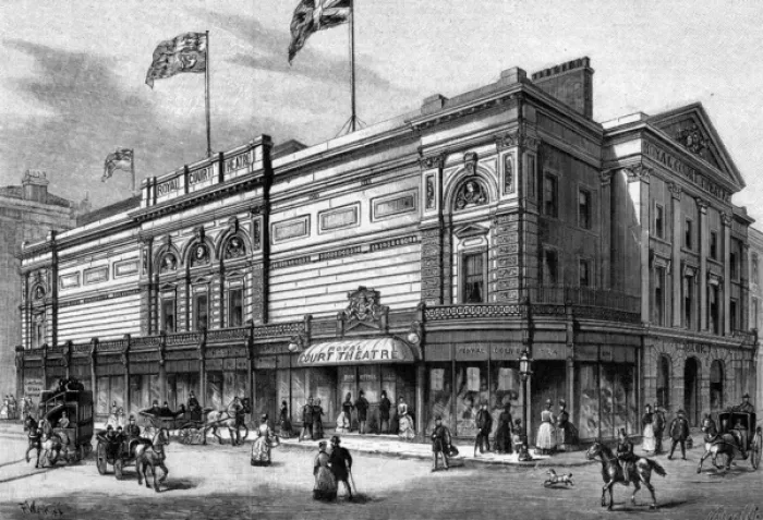 Framed Print : The Royal Court Theatre, Liverpool, 1887 Framed Print : The Royal Court Theatre, Liverpool, 1887
