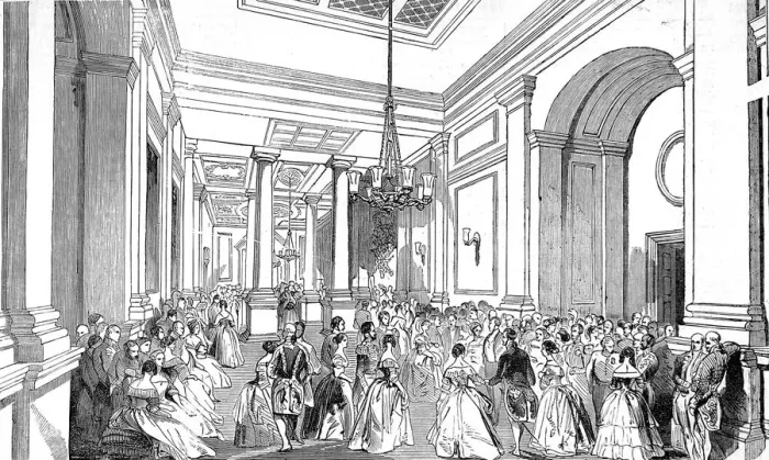 Framed Print : The Royal Exchange Ball, Mansion House, London, 1844 Framed Print : The Royal Exchange Ball, Mansion House, London, 1844