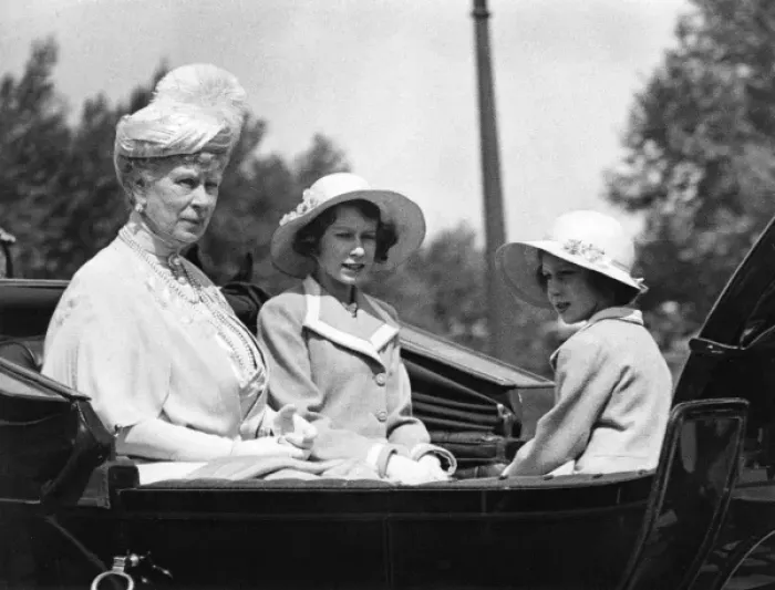 Framed Print : Royal family at Trooping of the Colour