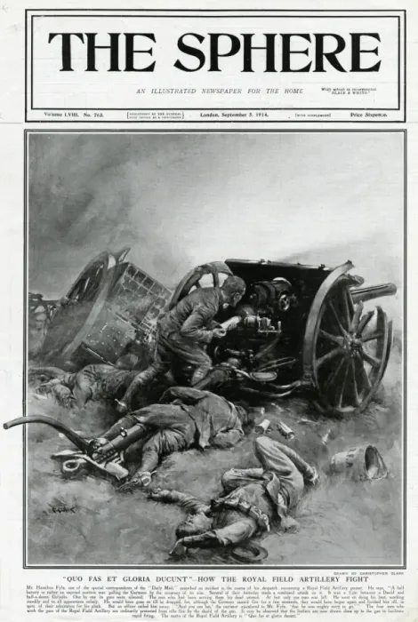 Framed Print : Royal Field Artillery Gunner 1914 Framed Print : Royal Field Artillery Gunner 1914